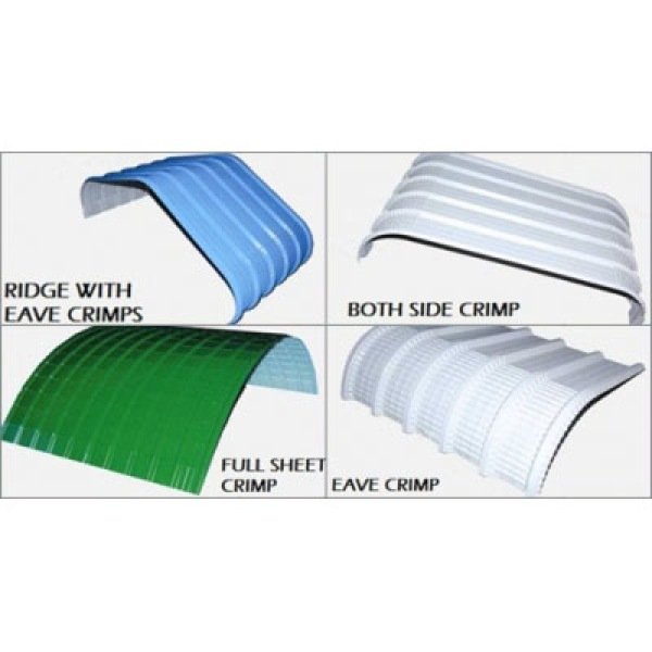 Crimp Ridge- Manufacturer and Wholesaler of Crimp Roofing Sheets in gujarat