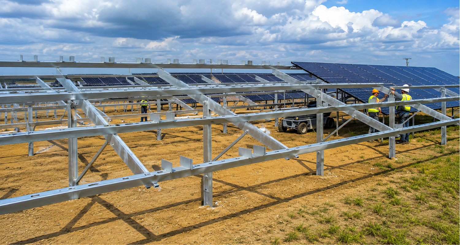 Solar Module Mounting Structure